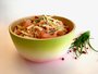 knapperige appel-zalmsalade